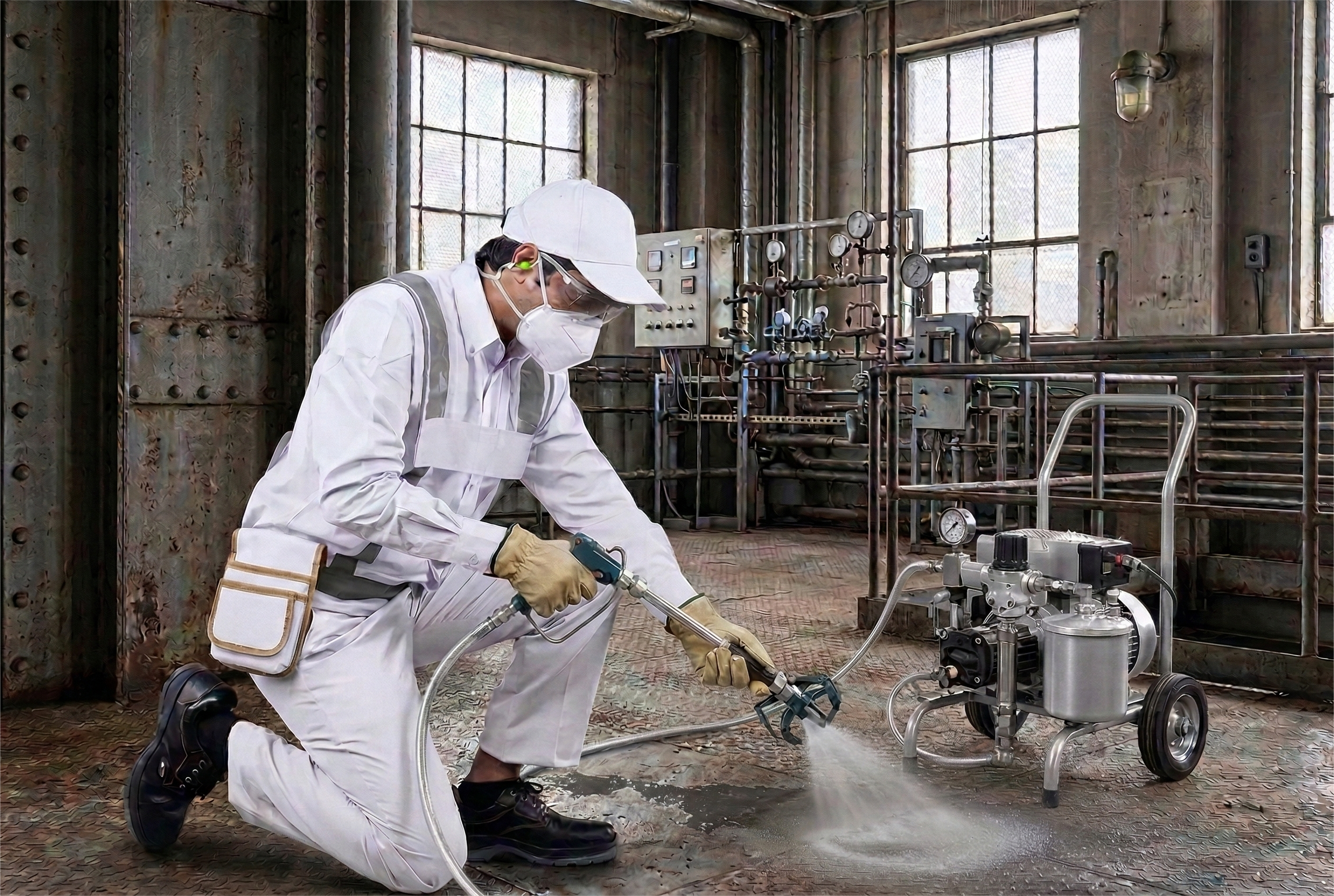 Commercial pest control technician